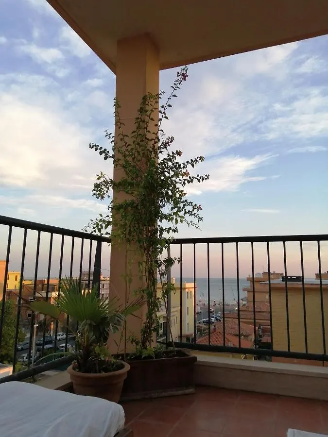 Sea View Penthouse With Beautiful Terrace - Casa Verdi Jayanti Lido di Ostia 0*,  Italy